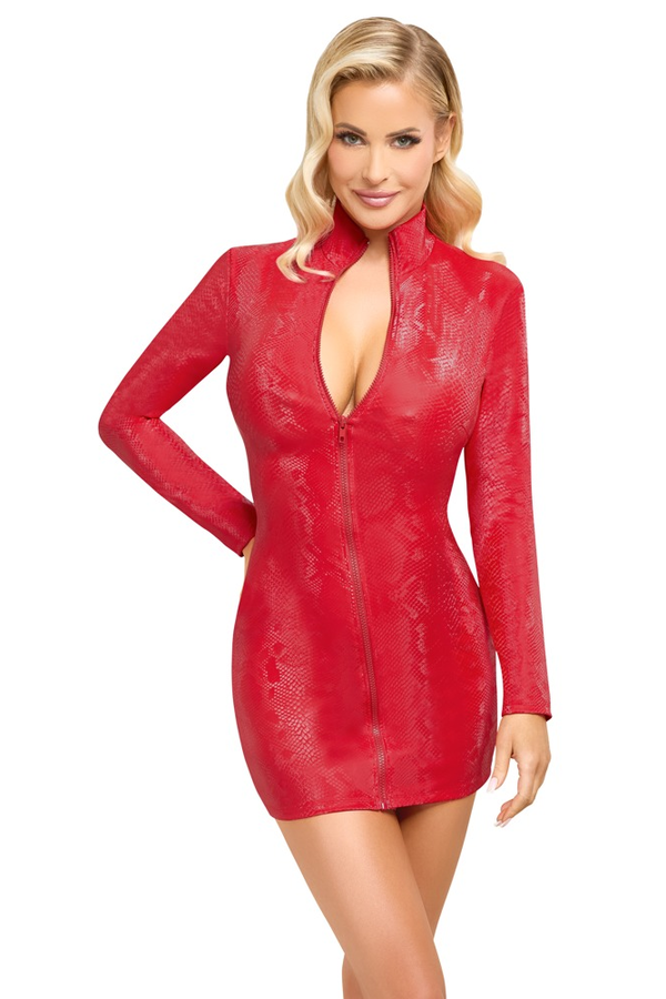 Korte rode jurk van Cottelli